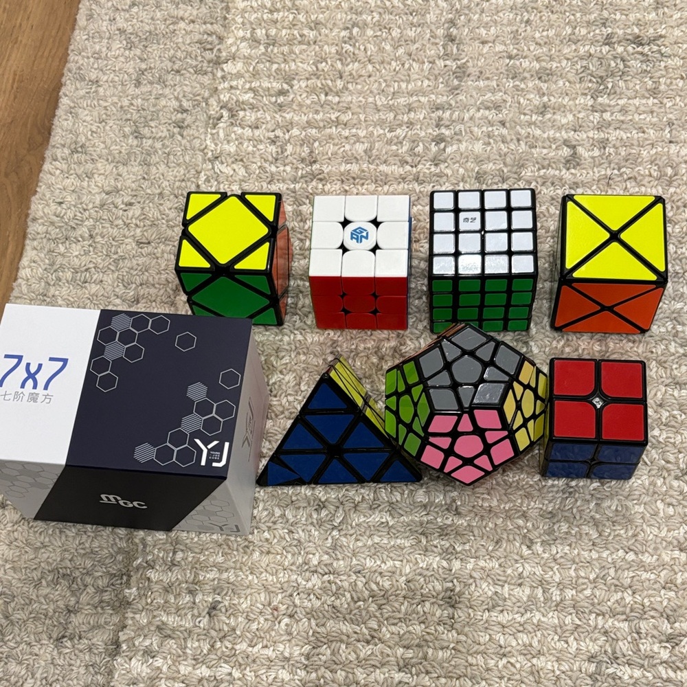 7x7 Speed Cube Set - Multicolor
